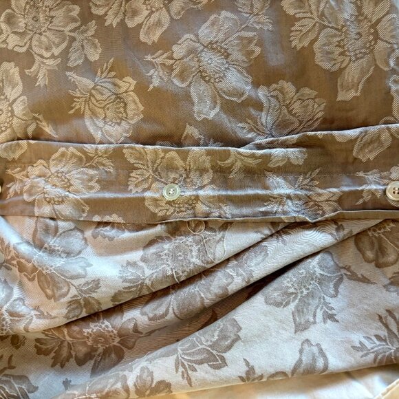 Wamsutta King Floral Jacquard Duvet Cover & Shams Set - Picture 10 of 15